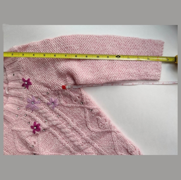 NWOT Free People wool embellished sweater size S - Picture 4 of 11